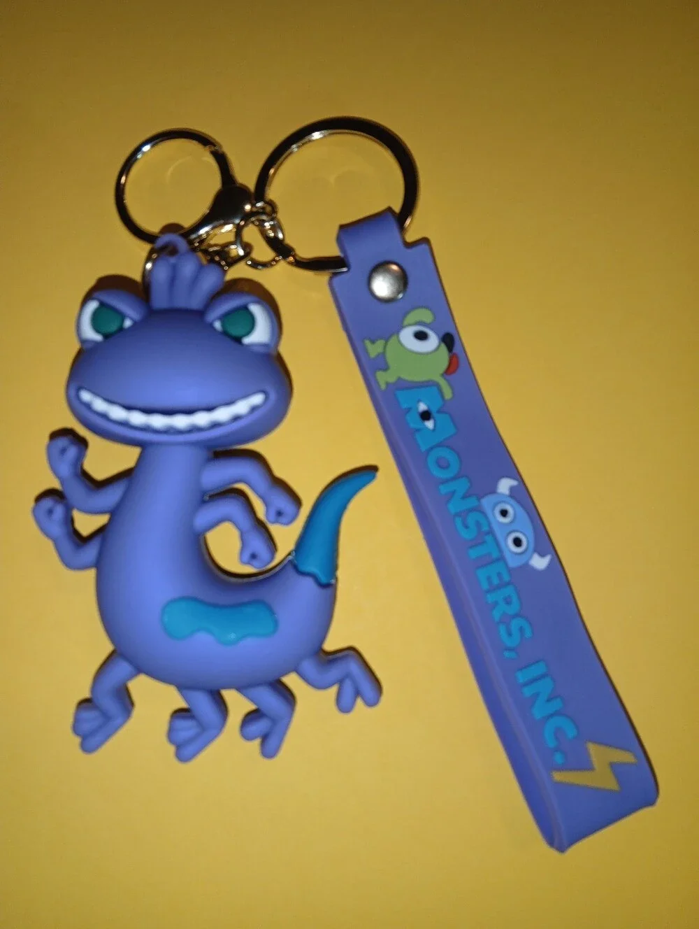 Keychains With The Disney's Characters From Monsters Inc